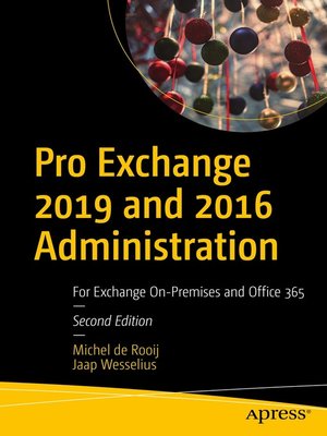 cover image of Pro Exchange 2019 and 2016 Administration